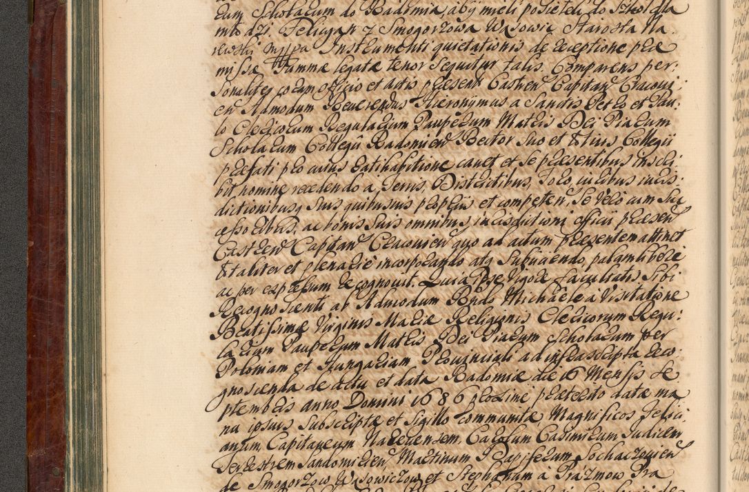 Zdjęcie nr 113 dla obiektu archiwalnego: Acta actorum episcopalium R. D. Joannis a Małachowice Małachowski, episcopi Cracoviensis a die 16 Julii anni 1688 et 1689 acticatorum. Volumen IV