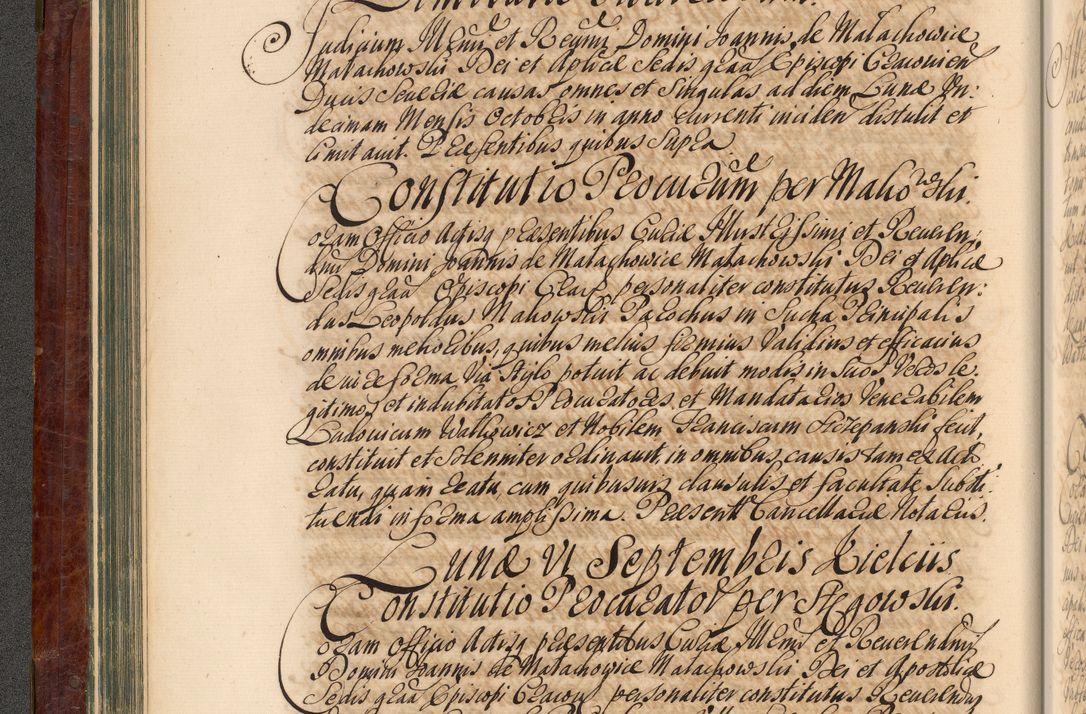 Zdjęcie nr 107 dla obiektu archiwalnego: Acta actorum episcopalium R. D. Joannis a Małachowice Małachowski, episcopi Cracoviensis a die 16 Julii anni 1688 et 1689 acticatorum. Volumen IV