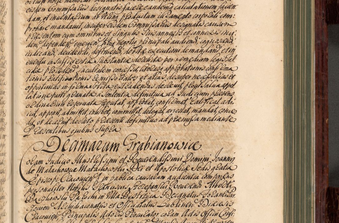 Zdjęcie nr 102 dla obiektu archiwalnego: Acta actorum episcopalium R. D. Joannis a Małachowice Małachowski, episcopi Cracoviensis a die 16 Julii anni 1688 et 1689 acticatorum. Volumen IV