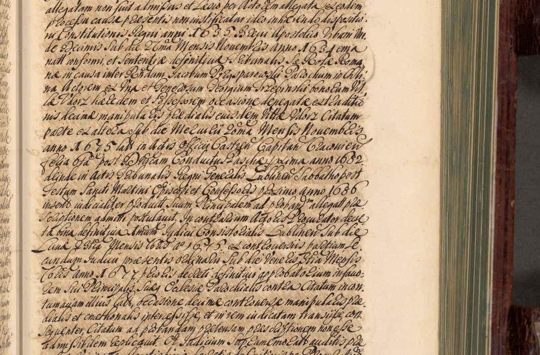 Zdjęcie nr 104 dla obiektu archiwalnego: Acta actorum episcopalium R. D. Joannis a Małachowice Małachowski, episcopi Cracoviensis a die 16 Julii anni 1688 et 1689 acticatorum. Volumen IV