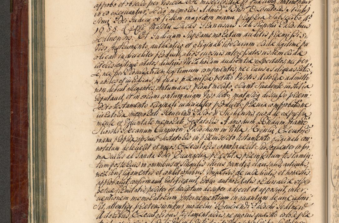 Zdjęcie nr 101 dla obiektu archiwalnego: Acta actorum episcopalium R. D. Joannis a Małachowice Małachowski, episcopi Cracoviensis a die 16 Julii anni 1688 et 1689 acticatorum. Volumen IV