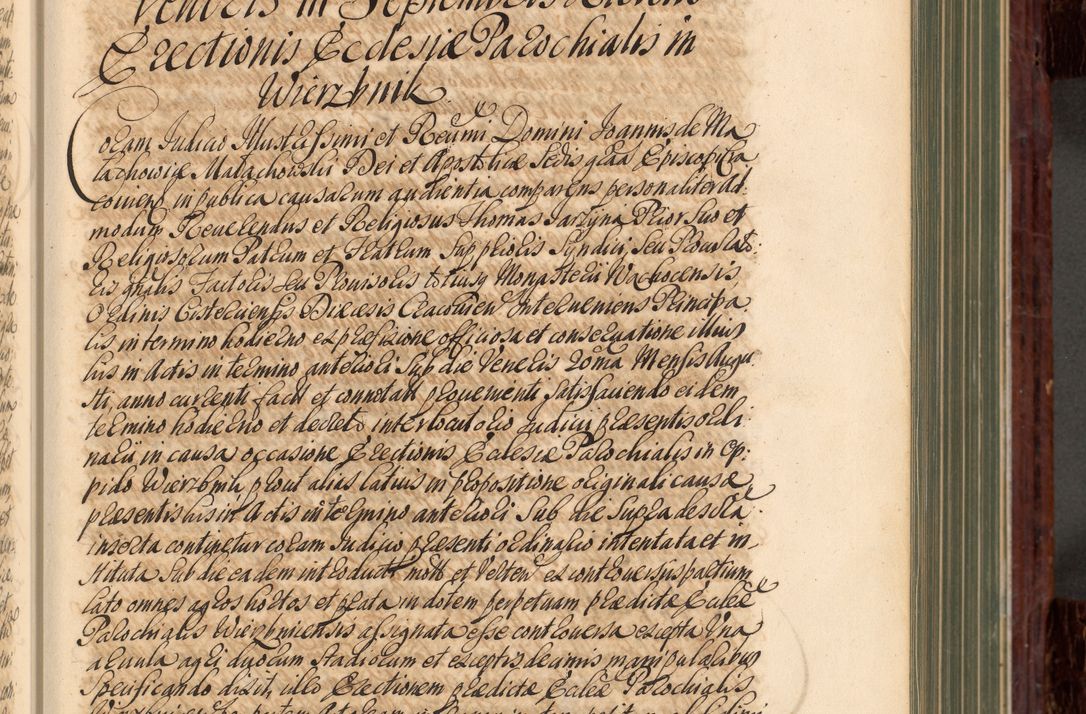 Zdjęcie nr 94 dla obiektu archiwalnego: Acta actorum episcopalium R. D. Joannis a Małachowice Małachowski, episcopi Cracoviensis a die 16 Julii anni 1688 et 1689 acticatorum. Volumen IV