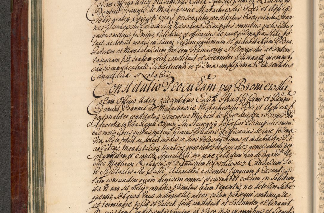 Zdjęcie nr 91 dla obiektu archiwalnego: Acta actorum episcopalium R. D. Joannis a Małachowice Małachowski, episcopi Cracoviensis a die 16 Julii anni 1688 et 1689 acticatorum. Volumen IV