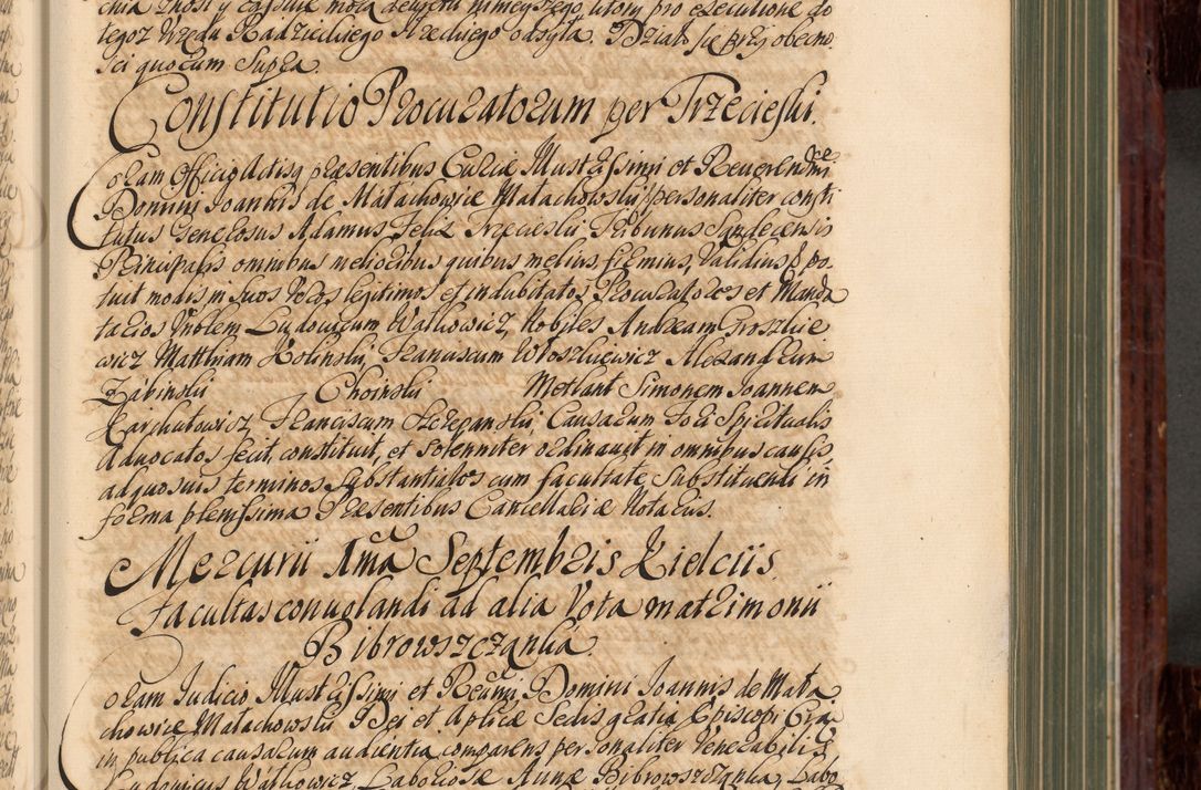 Zdjęcie nr 88 dla obiektu archiwalnego: Acta actorum episcopalium R. D. Joannis a Małachowice Małachowski, episcopi Cracoviensis a die 16 Julii anni 1688 et 1689 acticatorum. Volumen IV
