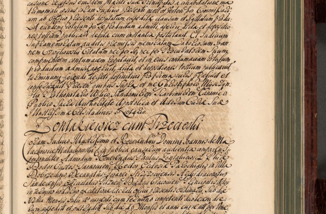 Zdjęcie nr 78 dla obiektu archiwalnego: Acta actorum episcopalium R. D. Joannis a Małachowice Małachowski, episcopi Cracoviensis a die 16 Julii anni 1688 et 1689 acticatorum. Volumen IV