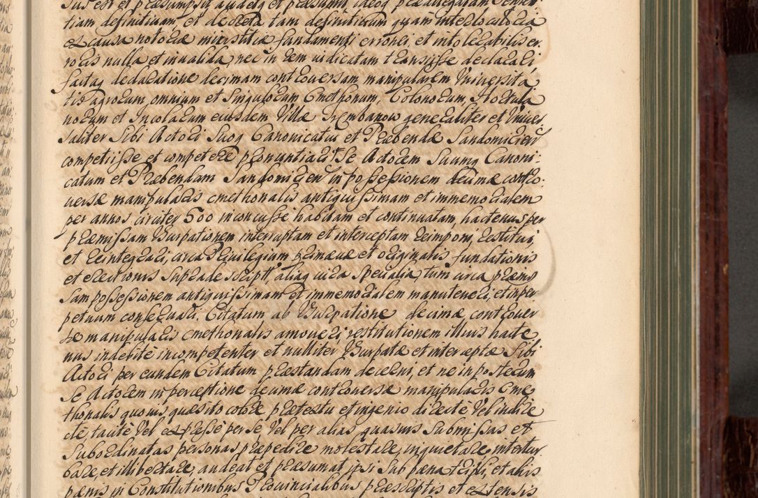 Zdjęcie nr 68 dla obiektu archiwalnego: Acta actorum episcopalium R. D. Joannis a Małachowice Małachowski, episcopi Cracoviensis a die 16 Julii anni 1688 et 1689 acticatorum. Volumen IV