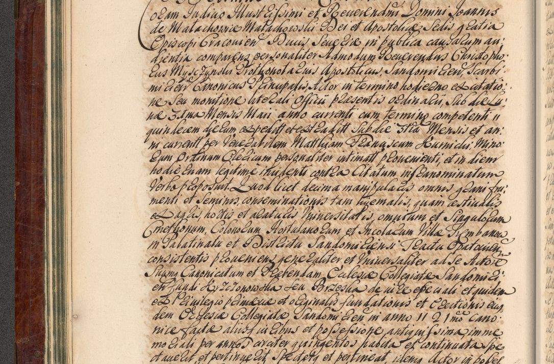 Zdjęcie nr 67 dla obiektu archiwalnego: Acta actorum episcopalium R. D. Joannis a Małachowice Małachowski, episcopi Cracoviensis a die 16 Julii anni 1688 et 1689 acticatorum. Volumen IV