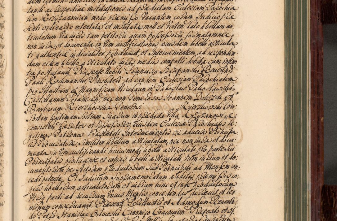 Zdjęcie nr 64 dla obiektu archiwalnego: Acta actorum episcopalium R. D. Joannis a Małachowice Małachowski, episcopi Cracoviensis a die 16 Julii anni 1688 et 1689 acticatorum. Volumen IV