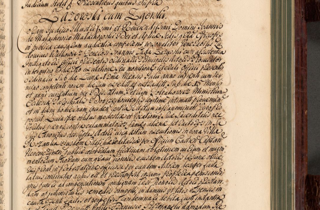 Zdjęcie nr 60 dla obiektu archiwalnego: Acta actorum episcopalium R. D. Joannis a Małachowice Małachowski, episcopi Cracoviensis a die 16 Julii anni 1688 et 1689 acticatorum. Volumen IV
