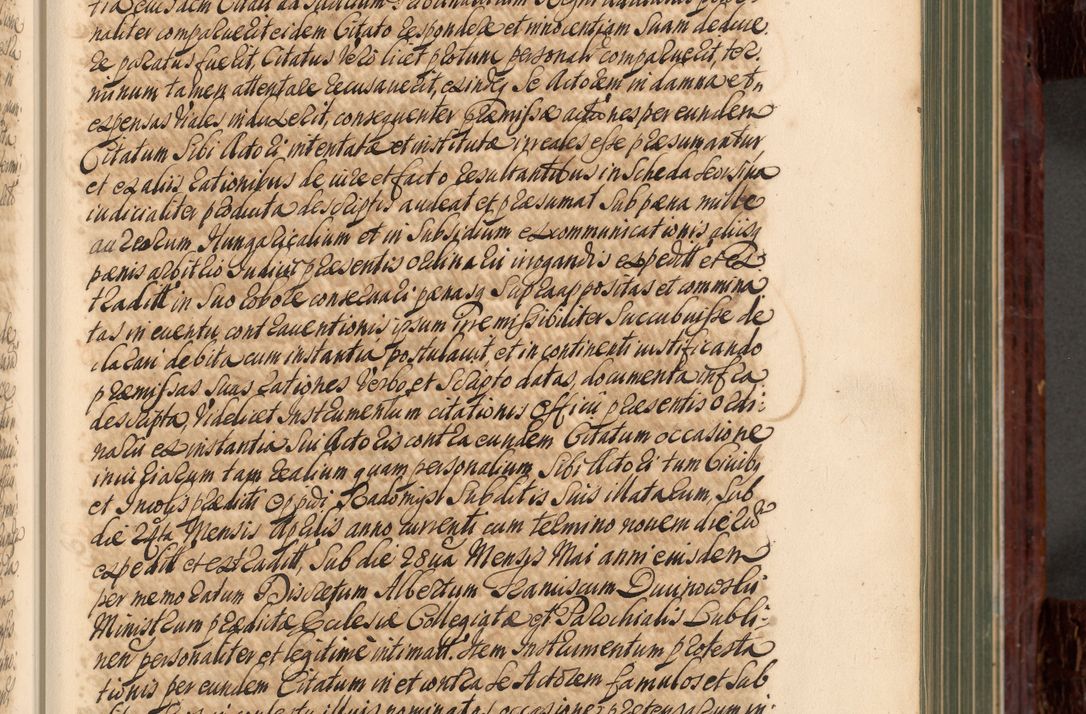 Zdjęcie nr 58 dla obiektu archiwalnego: Acta actorum episcopalium R. D. Joannis a Małachowice Małachowski, episcopi Cracoviensis a die 16 Julii anni 1688 et 1689 acticatorum. Volumen IV