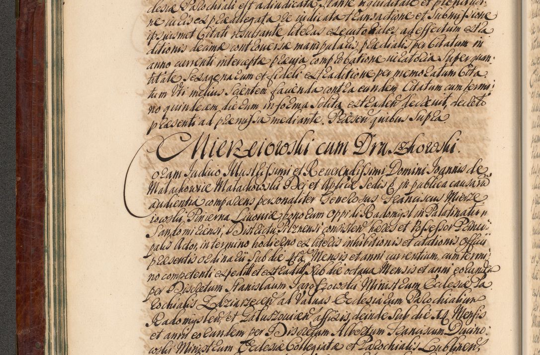 Zdjęcie nr 57 dla obiektu archiwalnego: Acta actorum episcopalium R. D. Joannis a Małachowice Małachowski, episcopi Cracoviensis a die 16 Julii anni 1688 et 1689 acticatorum. Volumen IV