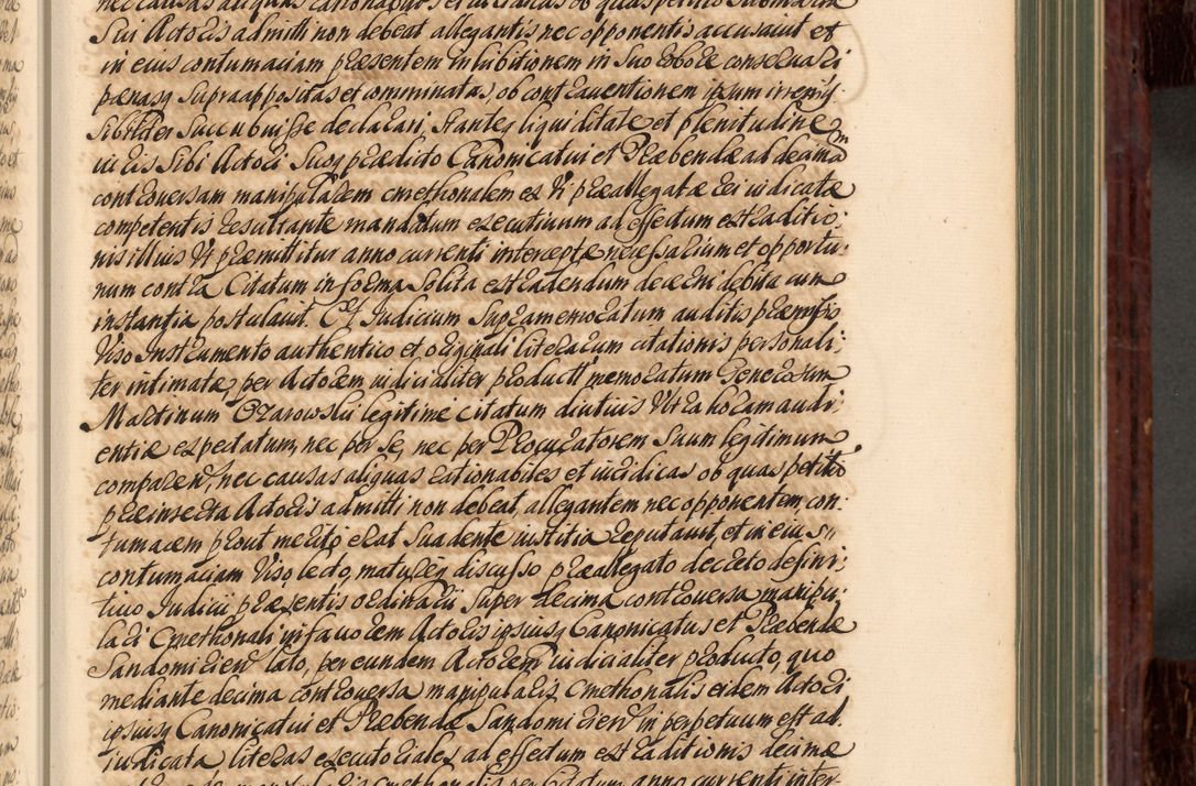 Zdjęcie nr 54 dla obiektu archiwalnego: Acta actorum episcopalium R. D. Joannis a Małachowice Małachowski, episcopi Cracoviensis a die 16 Julii anni 1688 et 1689 acticatorum. Volumen IV