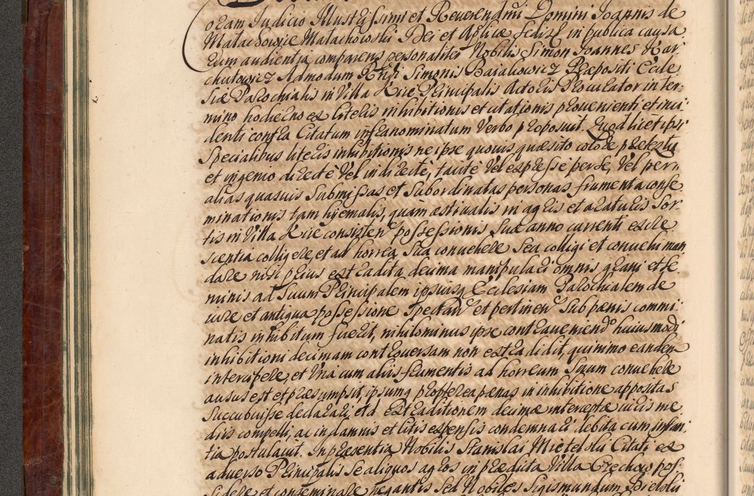 Zdjęcie nr 55 dla obiektu archiwalnego: Acta actorum episcopalium R. D. Joannis a Małachowice Małachowski, episcopi Cracoviensis a die 16 Julii anni 1688 et 1689 acticatorum. Volumen IV