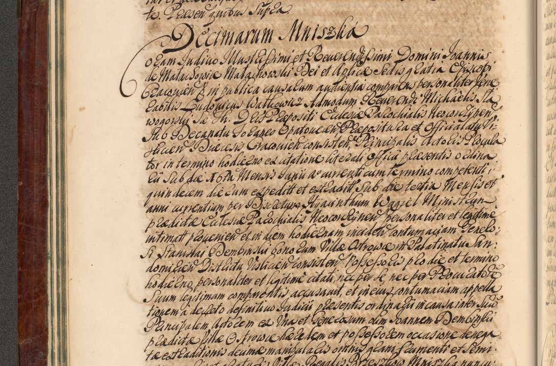 Zdjęcie nr 49 dla obiektu archiwalnego: Acta actorum episcopalium R. D. Joannis a Małachowice Małachowski, episcopi Cracoviensis a die 16 Julii anni 1688 et 1689 acticatorum. Volumen IV