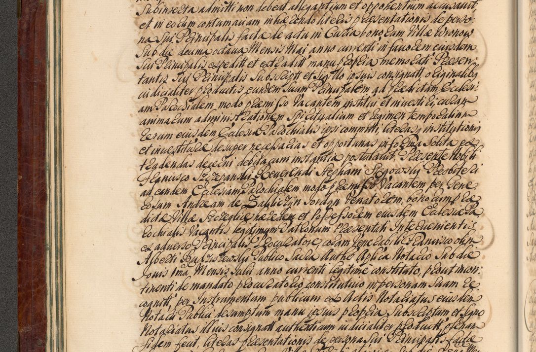 Zdjęcie nr 45 dla obiektu archiwalnego: Acta actorum episcopalium R. D. Joannis a Małachowice Małachowski, episcopi Cracoviensis a die 16 Julii anni 1688 et 1689 acticatorum. Volumen IV