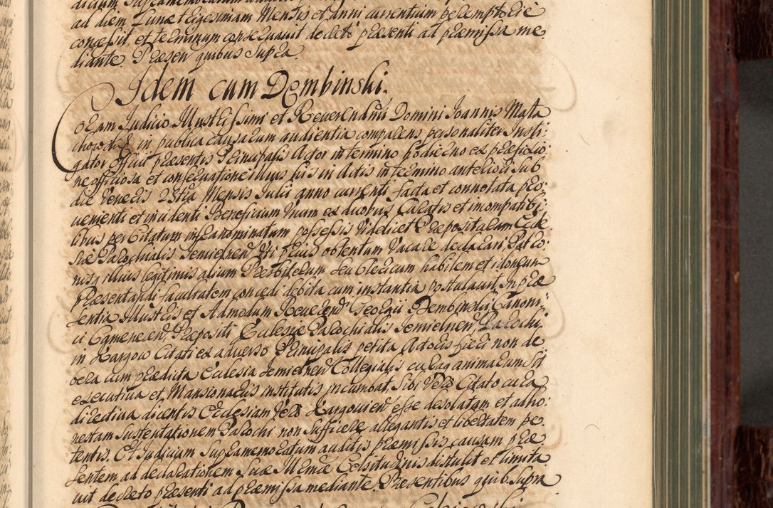 Zdjęcie nr 42 dla obiektu archiwalnego: Acta actorum episcopalium R. D. Joannis a Małachowice Małachowski, episcopi Cracoviensis a die 16 Julii anni 1688 et 1689 acticatorum. Volumen IV