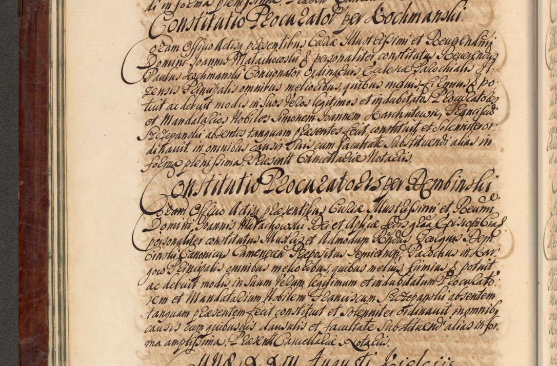 Zdjęcie nr 43 dla obiektu archiwalnego: Acta actorum episcopalium R. D. Joannis a Małachowice Małachowski, episcopi Cracoviensis a die 16 Julii anni 1688 et 1689 acticatorum. Volumen IV