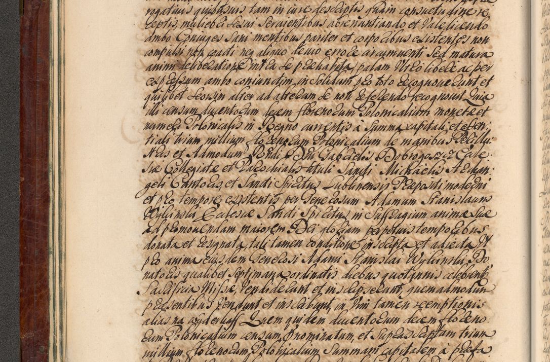 Zdjęcie nr 35 dla obiektu archiwalnego: Acta actorum episcopalium R. D. Joannis a Małachowice Małachowski, episcopi Cracoviensis a die 16 Julii anni 1688 et 1689 acticatorum. Volumen IV