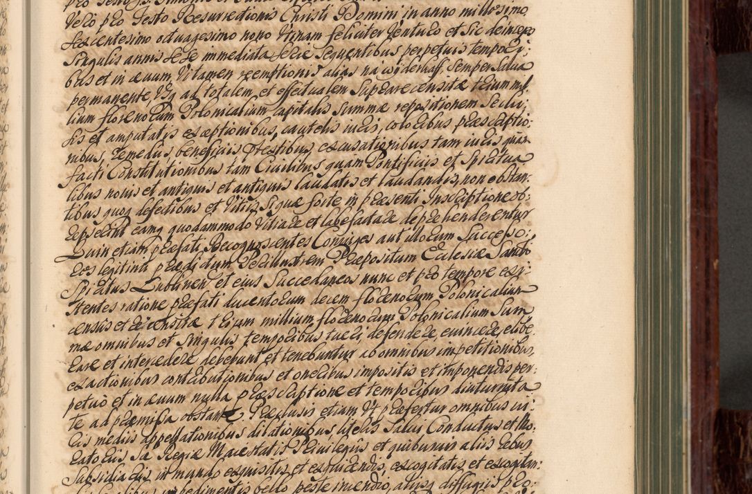 Zdjęcie nr 36 dla obiektu archiwalnego: Acta actorum episcopalium R. D. Joannis a Małachowice Małachowski, episcopi Cracoviensis a die 16 Julii anni 1688 et 1689 acticatorum. Volumen IV