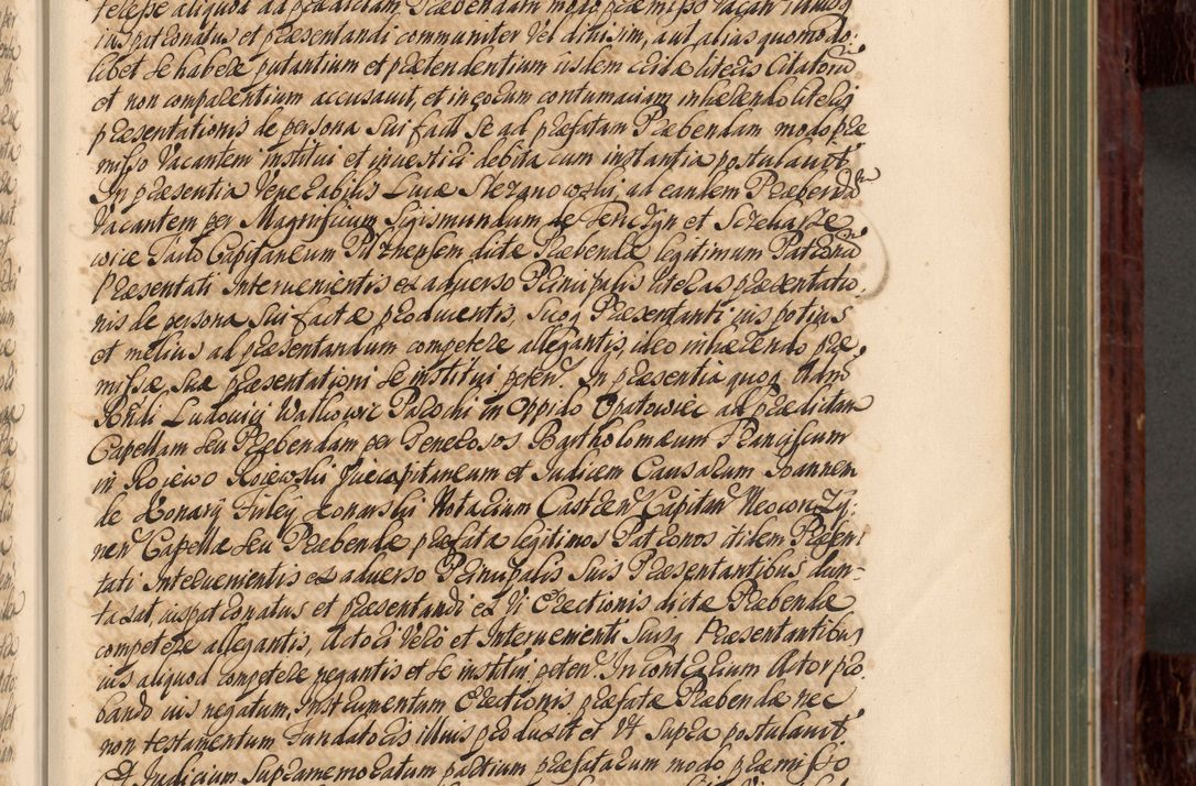 Zdjęcie nr 32 dla obiektu archiwalnego: Acta actorum episcopalium R. D. Joannis a Małachowice Małachowski, episcopi Cracoviensis a die 16 Julii anni 1688 et 1689 acticatorum. Volumen IV