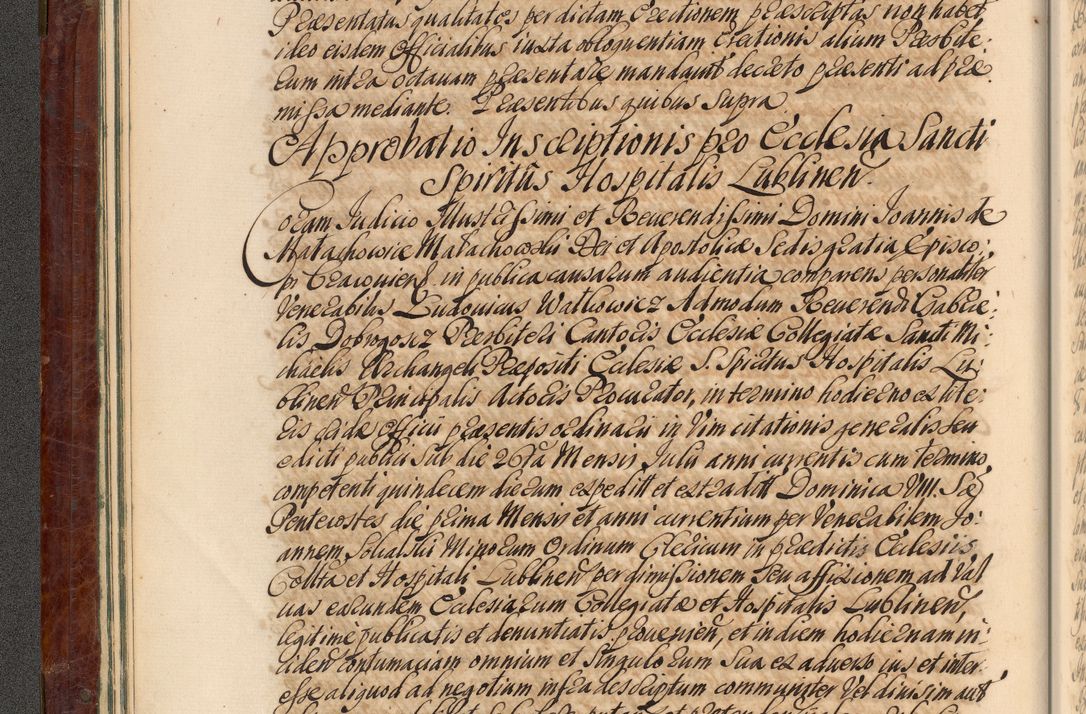 Zdjęcie nr 33 dla obiektu archiwalnego: Acta actorum episcopalium R. D. Joannis a Małachowice Małachowski, episcopi Cracoviensis a die 16 Julii anni 1688 et 1689 acticatorum. Volumen IV