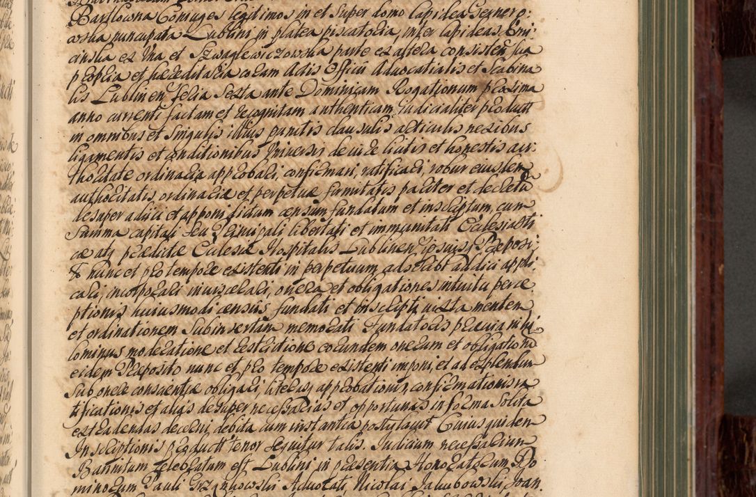 Zdjęcie nr 34 dla obiektu archiwalnego: Acta actorum episcopalium R. D. Joannis a Małachowice Małachowski, episcopi Cracoviensis a die 16 Julii anni 1688 et 1689 acticatorum. Volumen IV
