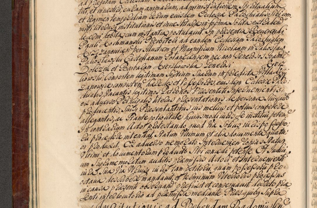 Zdjęcie nr 29 dla obiektu archiwalnego: Acta actorum episcopalium R. D. Joannis a Małachowice Małachowski, episcopi Cracoviensis a die 16 Julii anni 1688 et 1689 acticatorum. Volumen IV