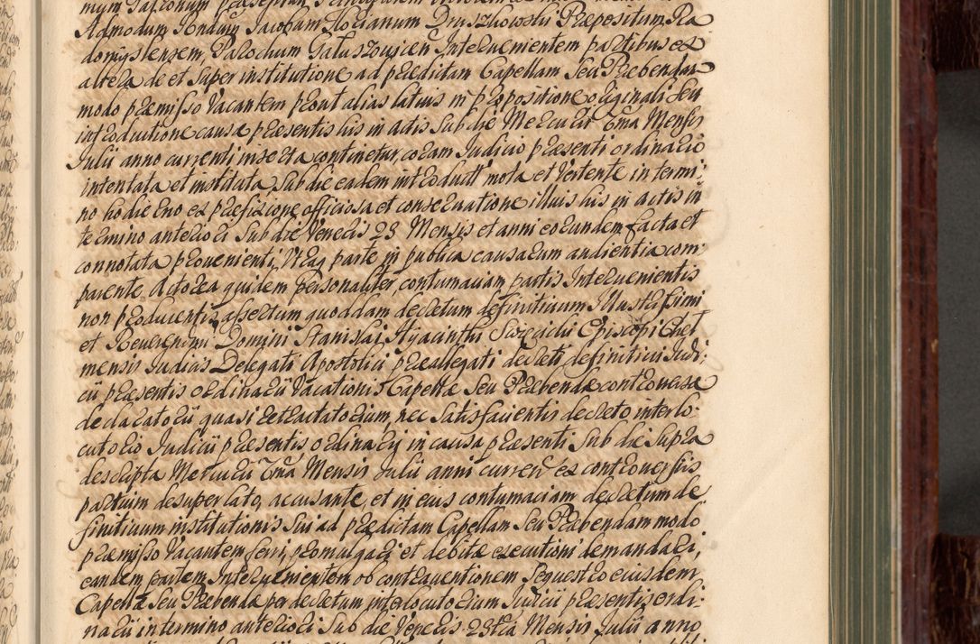 Zdjęcie nr 30 dla obiektu archiwalnego: Acta actorum episcopalium R. D. Joannis a Małachowice Małachowski, episcopi Cracoviensis a die 16 Julii anni 1688 et 1689 acticatorum. Volumen IV