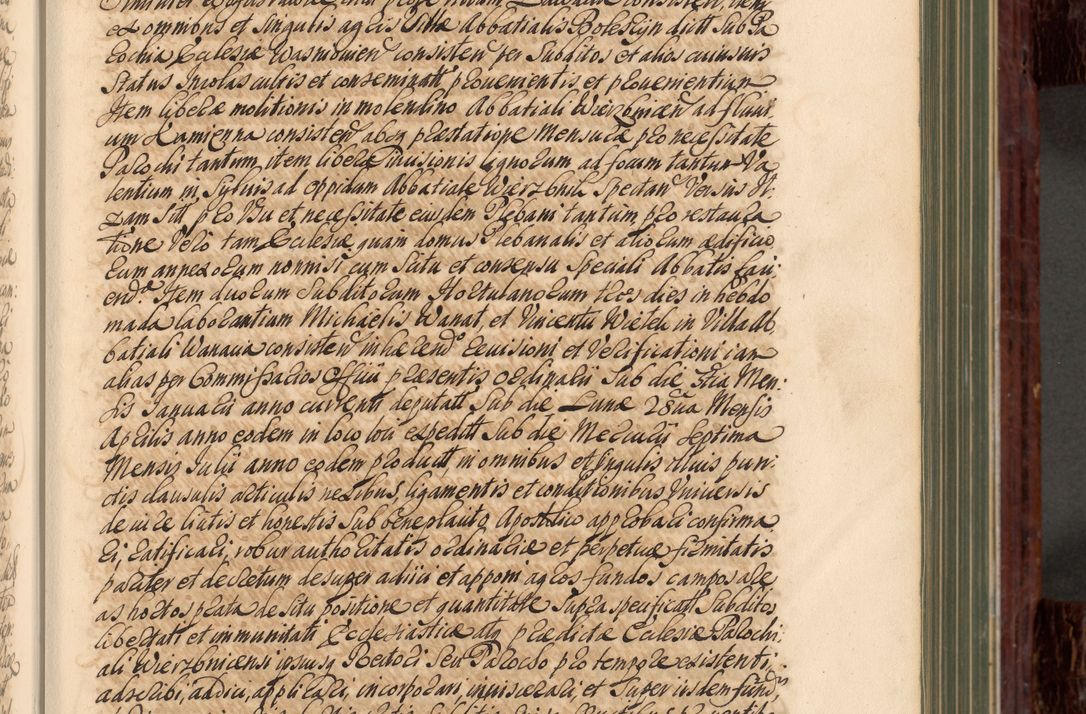 Zdjęcie nr 26 dla obiektu archiwalnego: Acta actorum episcopalium R. D. Joannis a Małachowice Małachowski, episcopi Cracoviensis a die 16 Julii anni 1688 et 1689 acticatorum. Volumen IV
