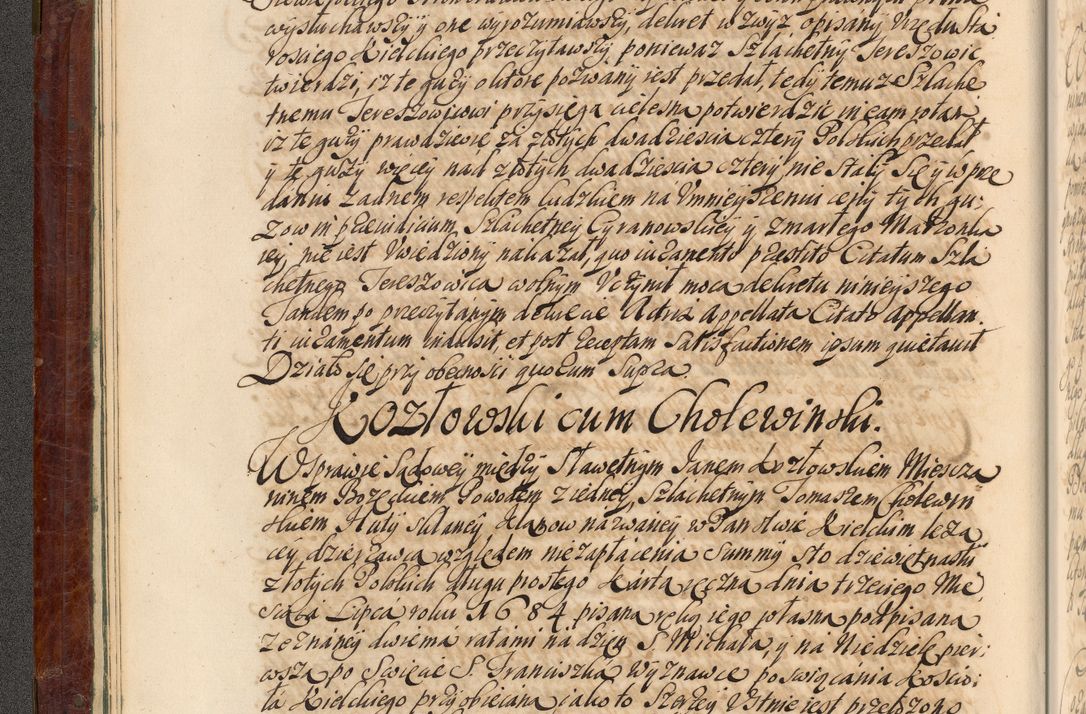 Zdjęcie nr 19 dla obiektu archiwalnego: Acta actorum episcopalium R. D. Joannis a Małachowice Małachowski, episcopi Cracoviensis a die 16 Julii anni 1688 et 1689 acticatorum. Volumen IV