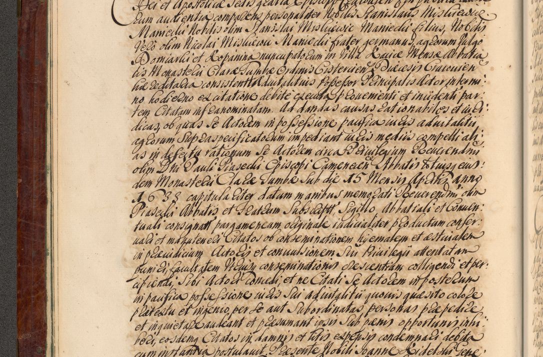 Zdjęcie nr 17 dla obiektu archiwalnego: Acta actorum episcopalium R. D. Joannis a Małachowice Małachowski, episcopi Cracoviensis a die 16 Julii anni 1688 et 1689 acticatorum. Volumen IV