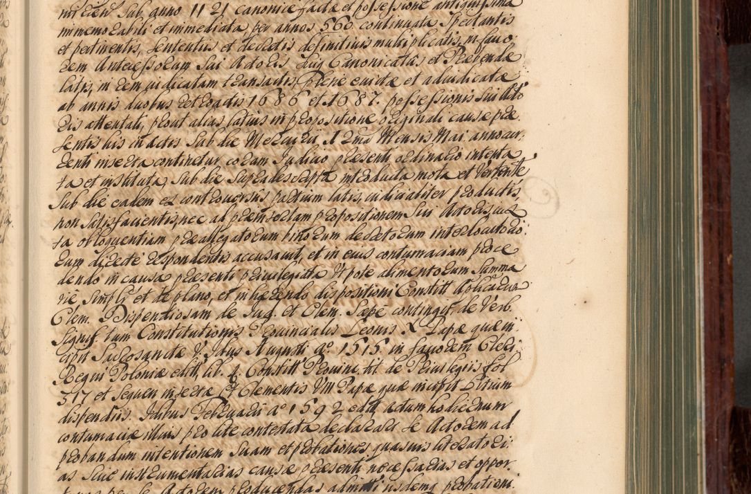 Zdjęcie nr 206 dla obiektu archiwalnego: Acta actorum episcopalium R. D. Joannis a Małachowice Małachowski, episcopi Cracoviensis a die 16 Julii anni 1688 et 1689 acticatorum. Volumen IV
