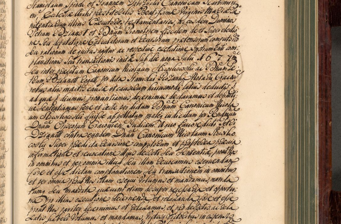 Zdjęcie nr 404 dla obiektu archiwalnego: Acta actorum episcopalium R. D. Joannis a Małachowice Małachowski, episcopi Cracoviensis a die 16 Julii anni 1688 et 1689 acticatorum. Volumen IV