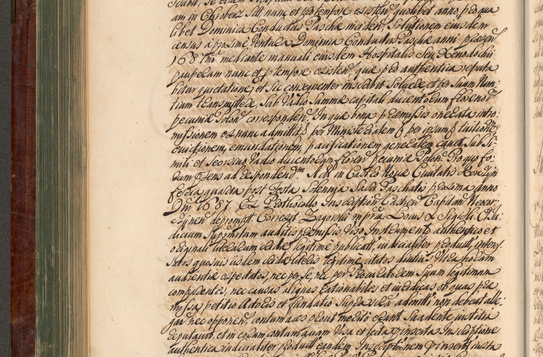 Zdjęcie nr 395 dla obiektu archiwalnego: Acta actorum episcopalium R. D. Joannis a Małachowice Małachowski, episcopi Cracoviensis a die 16 Julii anni 1688 et 1689 acticatorum. Volumen IV