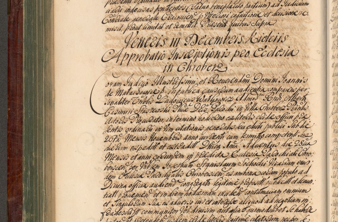 Zdjęcie nr 389 dla obiektu archiwalnego: Acta actorum episcopalium R. D. Joannis a Małachowice Małachowski, episcopi Cracoviensis a die 16 Julii anni 1688 et 1689 acticatorum. Volumen IV