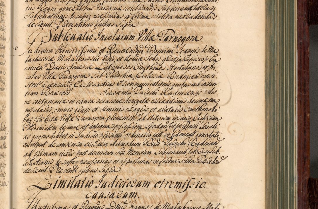 Zdjęcie nr 388 dla obiektu archiwalnego: Acta actorum episcopalium R. D. Joannis a Małachowice Małachowski, episcopi Cracoviensis a die 16 Julii anni 1688 et 1689 acticatorum. Volumen IV