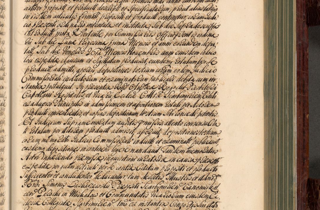 Zdjęcie nr 384 dla obiektu archiwalnego: Acta actorum episcopalium R. D. Joannis a Małachowice Małachowski, episcopi Cracoviensis a die 16 Julii anni 1688 et 1689 acticatorum. Volumen IV