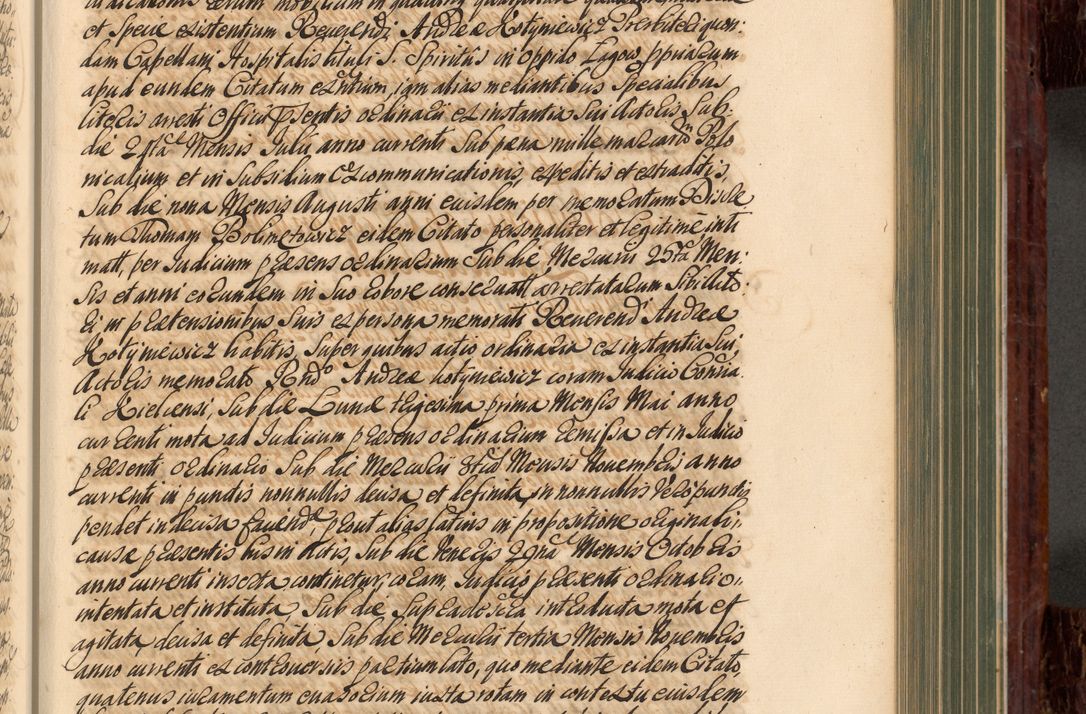 Zdjęcie nr 382 dla obiektu archiwalnego: Acta actorum episcopalium R. D. Joannis a Małachowice Małachowski, episcopi Cracoviensis a die 16 Julii anni 1688 et 1689 acticatorum. Volumen IV