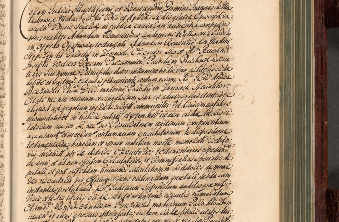 Zdjęcie nr 380 dla obiektu archiwalnego: Acta actorum episcopalium R. D. Joannis a Małachowice Małachowski, episcopi Cracoviensis a die 16 Julii anni 1688 et 1689 acticatorum. Volumen IV