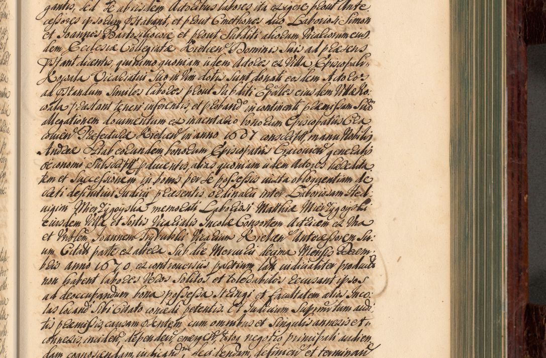 Zdjęcie nr 376 dla obiektu archiwalnego: Acta actorum episcopalium R. D. Joannis a Małachowice Małachowski, episcopi Cracoviensis a die 16 Julii anni 1688 et 1689 acticatorum. Volumen IV