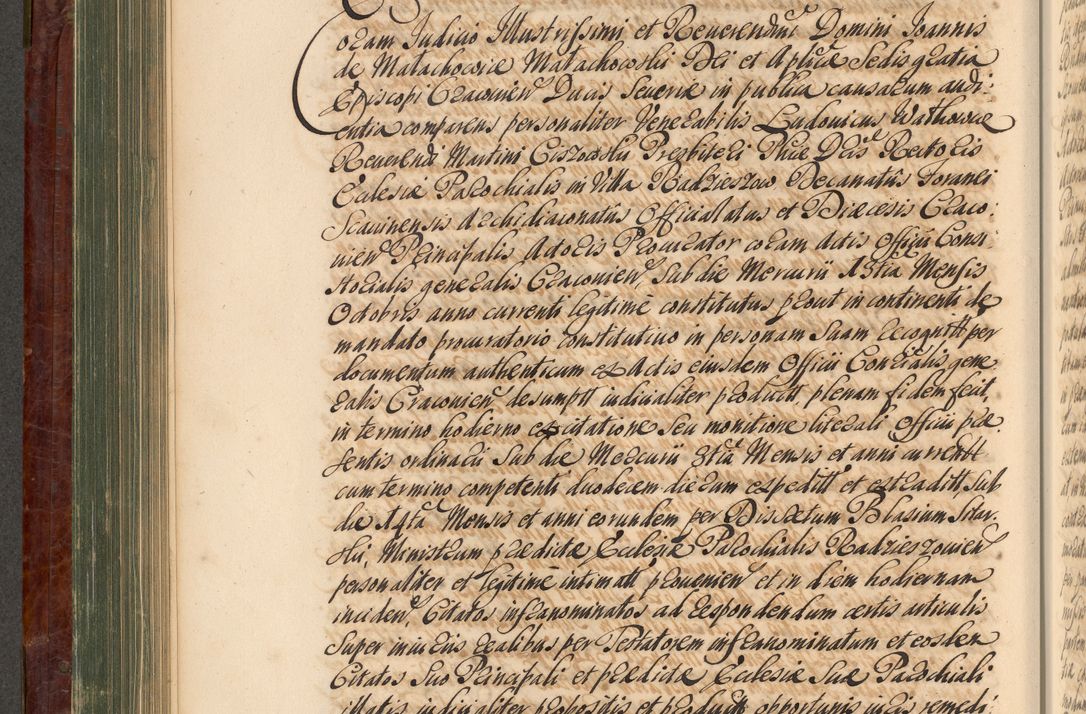 Zdjęcie nr 369 dla obiektu archiwalnego: Acta actorum episcopalium R. D. Joannis a Małachowice Małachowski, episcopi Cracoviensis a die 16 Julii anni 1688 et 1689 acticatorum. Volumen IV