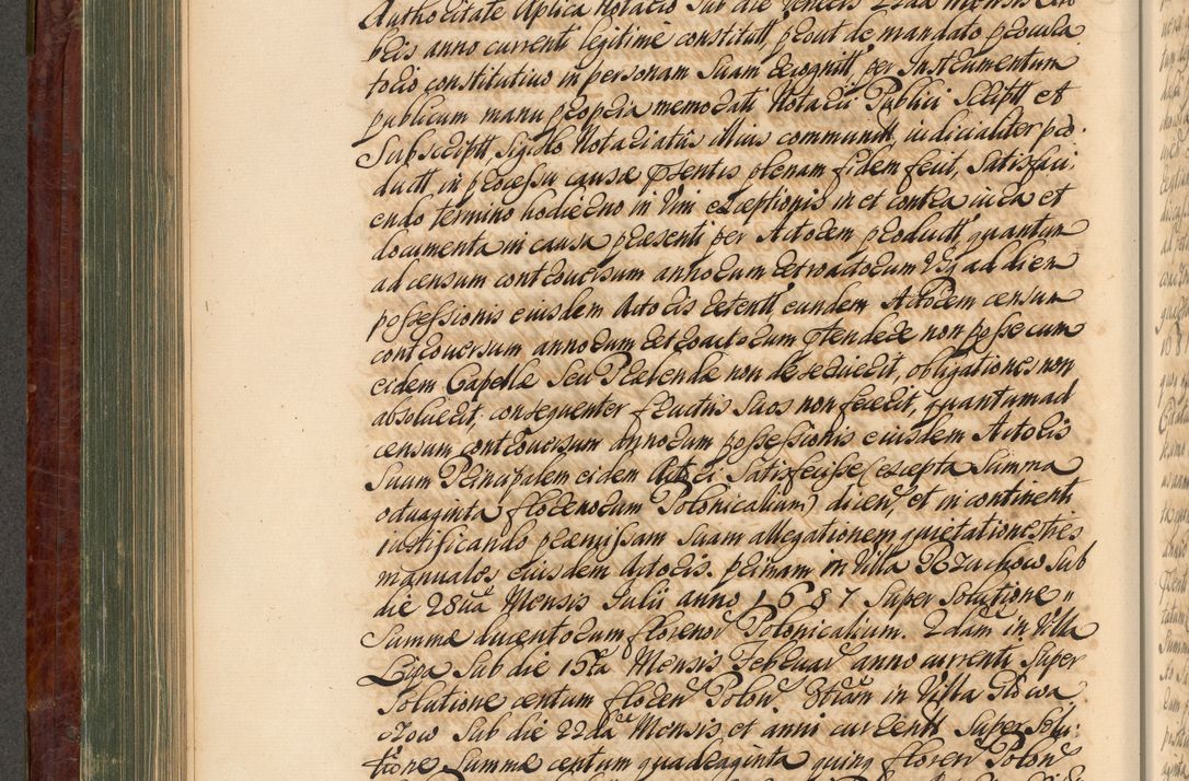 Zdjęcie nr 365 dla obiektu archiwalnego: Acta actorum episcopalium R. D. Joannis a Małachowice Małachowski, episcopi Cracoviensis a die 16 Julii anni 1688 et 1689 acticatorum. Volumen IV