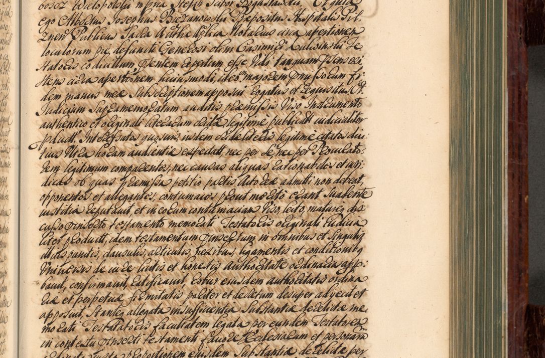 Zdjęcie nr 362 dla obiektu archiwalnego: Acta actorum episcopalium R. D. Joannis a Małachowice Małachowski, episcopi Cracoviensis a die 16 Julii anni 1688 et 1689 acticatorum. Volumen IV