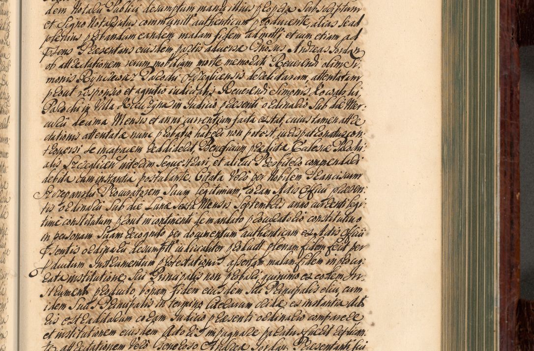 Zdjęcie nr 348 dla obiektu archiwalnego: Acta actorum episcopalium R. D. Joannis a Małachowice Małachowski, episcopi Cracoviensis a die 16 Julii anni 1688 et 1689 acticatorum. Volumen IV