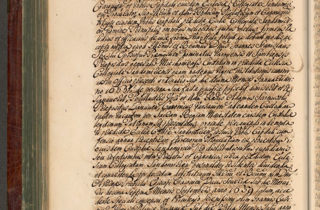 Zdjęcie nr 345 dla obiektu archiwalnego: Acta actorum episcopalium R. D. Joannis a Małachowice Małachowski, episcopi Cracoviensis a die 16 Julii anni 1688 et 1689 acticatorum. Volumen IV