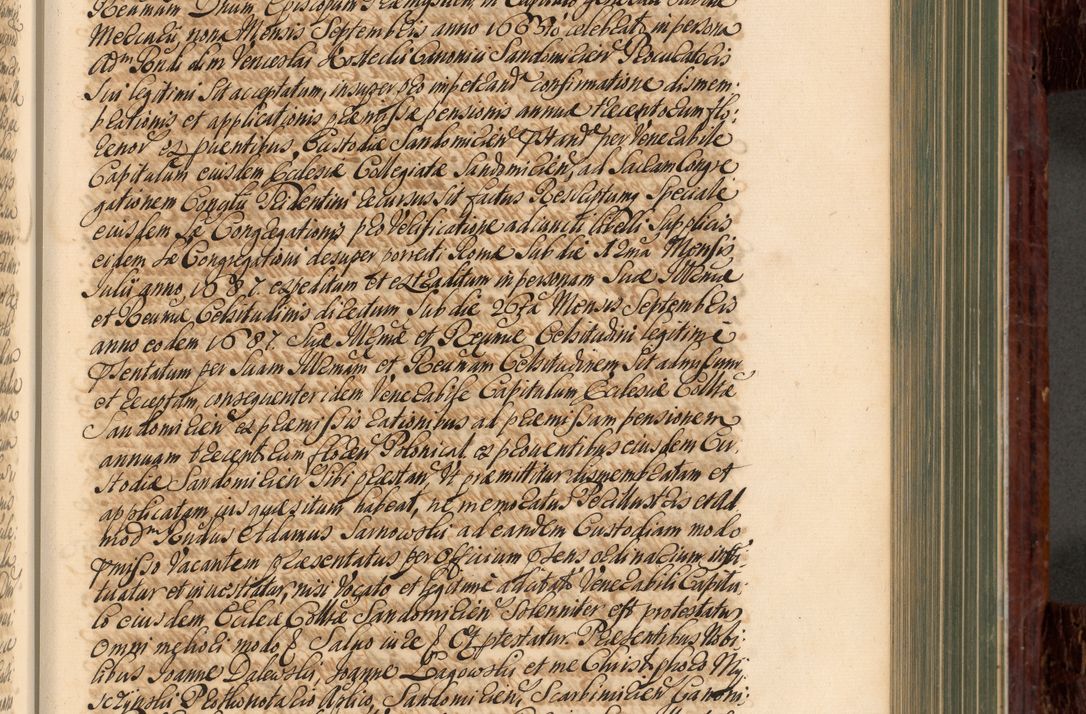 Zdjęcie nr 346 dla obiektu archiwalnego: Acta actorum episcopalium R. D. Joannis a Małachowice Małachowski, episcopi Cracoviensis a die 16 Julii anni 1688 et 1689 acticatorum. Volumen IV