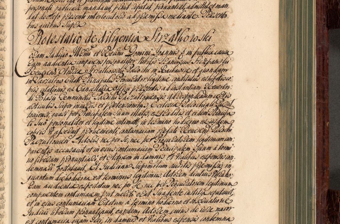 Zdjęcie nr 344 dla obiektu archiwalnego: Acta actorum episcopalium R. D. Joannis a Małachowice Małachowski, episcopi Cracoviensis a die 16 Julii anni 1688 et 1689 acticatorum. Volumen IV