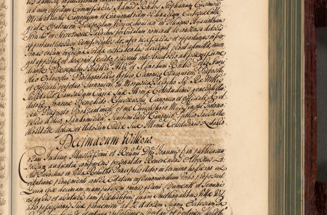 Zdjęcie nr 334 dla obiektu archiwalnego: Acta actorum episcopalium R. D. Joannis a Małachowice Małachowski, episcopi Cracoviensis a die 16 Julii anni 1688 et 1689 acticatorum. Volumen IV