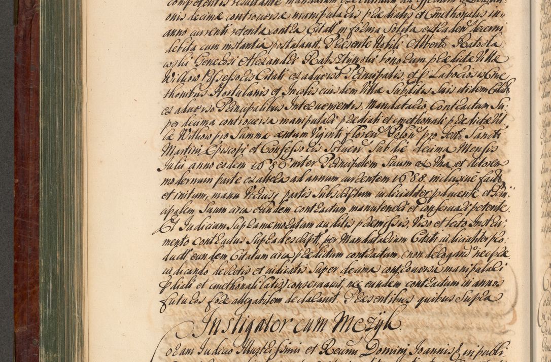 Zdjęcie nr 335 dla obiektu archiwalnego: Acta actorum episcopalium R. D. Joannis a Małachowice Małachowski, episcopi Cracoviensis a die 16 Julii anni 1688 et 1689 acticatorum. Volumen IV