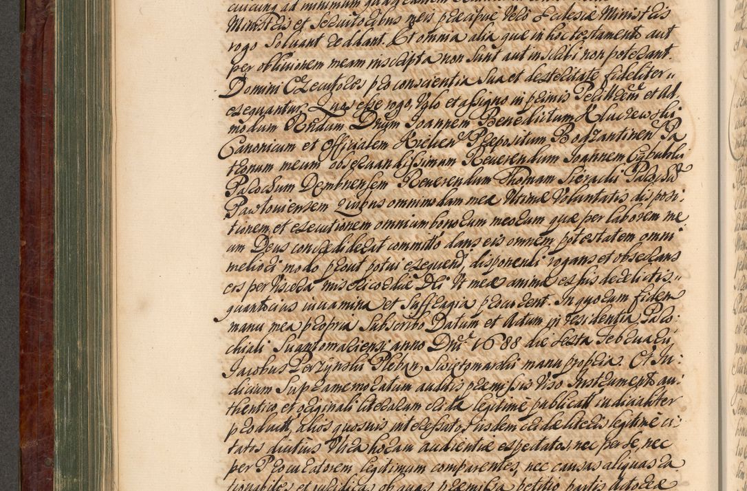 Zdjęcie nr 331 dla obiektu archiwalnego: Acta actorum episcopalium R. D. Joannis a Małachowice Małachowski, episcopi Cracoviensis a die 16 Julii anni 1688 et 1689 acticatorum. Volumen IV